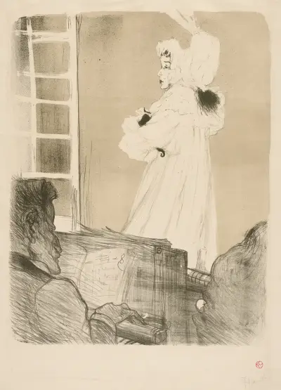 Miss May Belfort, 1895 – nr 1 av Henri de Toulouse-Lautrec