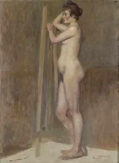 Akt v ateliéru, Henri de Toulouse-Lautrec