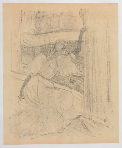 Hälsning till publiken av Henri de Toulouse-Lautrec