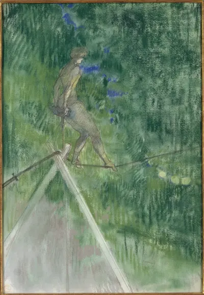 The Rope Dancer av Henri de Toulouse-Lautrec