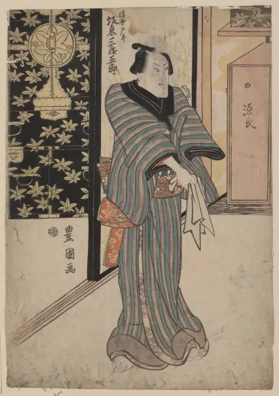 Bandō, Mitsugorō no Ukiyo Tōei, Toyokuni Utagawa