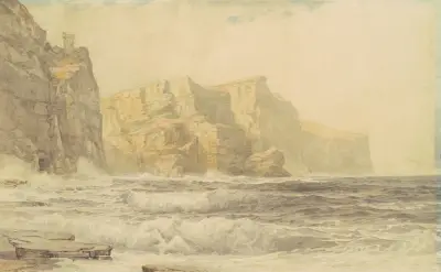 Baldart Castle, Kilkee, County Clare, Irland von William Trost Richards