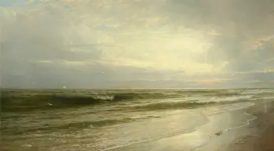 An der Küste von New Jersey von William Trost Richards