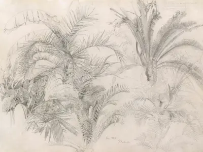 Palms av William Trost Richards