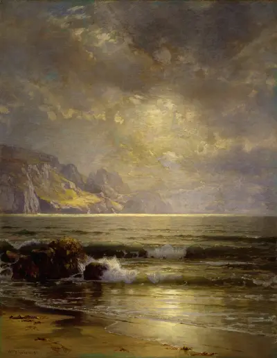 Küstenlandschaft, 1897 von William Trost Richards