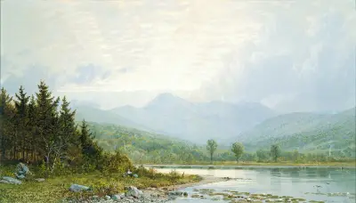Sonnenuntergang am Mount Chocorua, New Hampshire von William Trost Richards