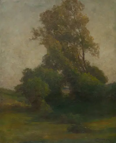 Tree in the countryside av Ľudovít Čordák