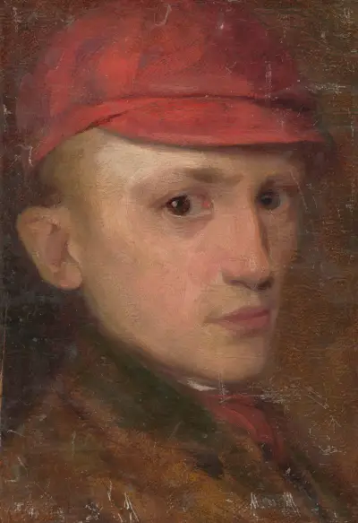 Study of a Boy av Ľudovít Pitthordt