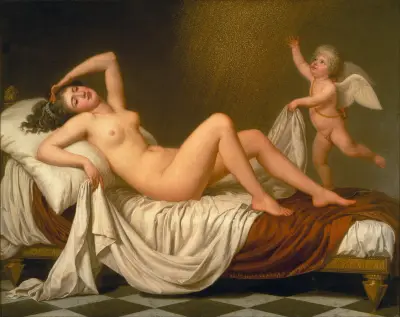 Danaë och guldregnet av Adolf Ulrik Wertmüller