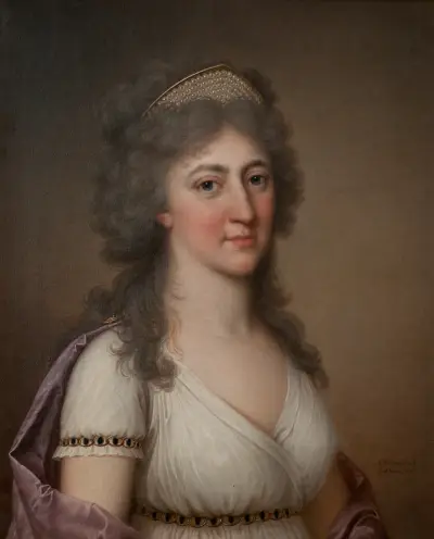 Hedvig Elisabet Charlotta, 1759–1818, Sveriges drottning av Adolf Ulrik Wertmüller