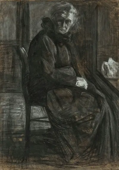 La madre, Umberto Boccioni
