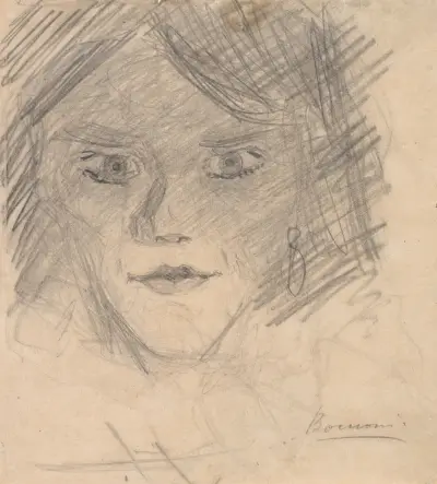 Study for ‘Modern Idol’, Umberto Boccioni