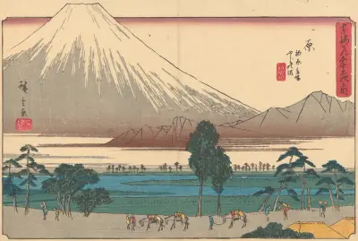 Hara, 1841 av Utagawa Hiroshige