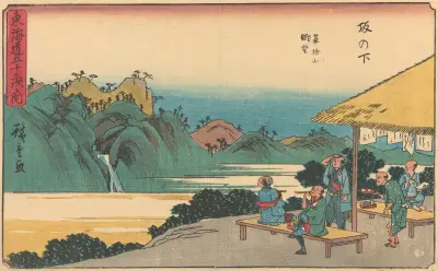 Sakonashita av Utagawa Hiroshige