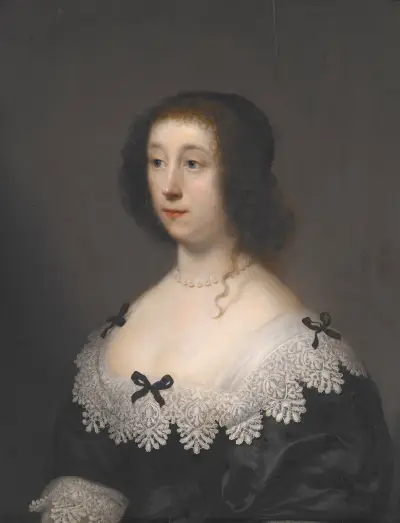 Lettice Morison, Vicountess Falkland av Cornelis Jonson van Ceulen