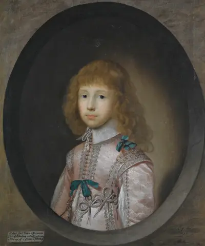 Portrait of Robert, Lord Bruce, Later 2nd Earl of Elgin And 1st Earl of Ailesbury (1626-1685) av Cornelis Jonson van Ceulen