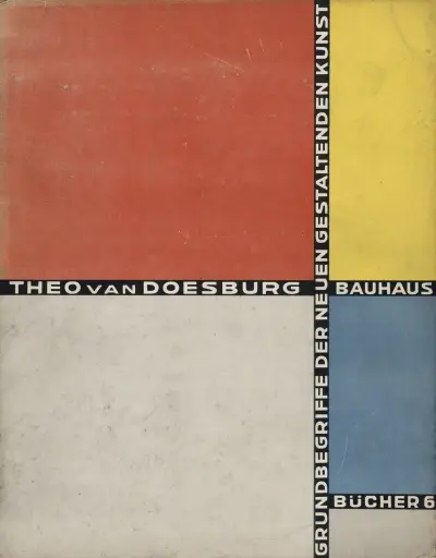 Bauhausbücher 6 av Theo van Doesburg