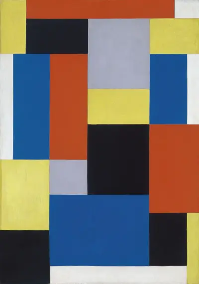 Composition XX av Theo van Doesburg