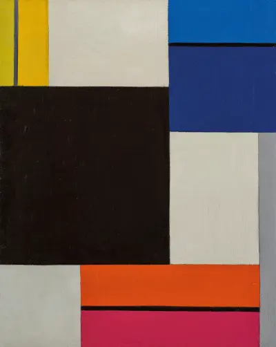 Composition XXI av Theo van Doesburg