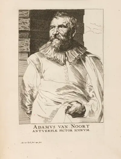 Adam van Noort, Anthony van Dyck