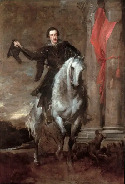 Anton Giulio Brignole-Sale na koniu, Anthony van Dyck