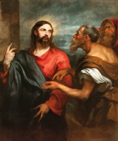 Kristus s penízem, Anthony van Dyck