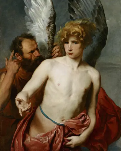 Dedal i Ikar, Anthony van Dyck