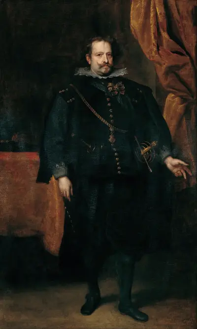 Diego de Mexía, markýz z Leganésu, Anthony van Dyck