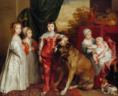 Pięcioro najstarszych dzieci Karola I, Anthony van Dyck