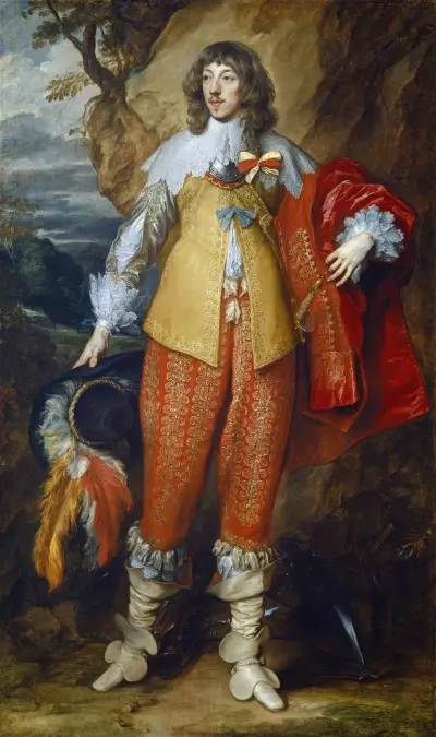 Henri II. Lotrinský, Anthony van Dyck
