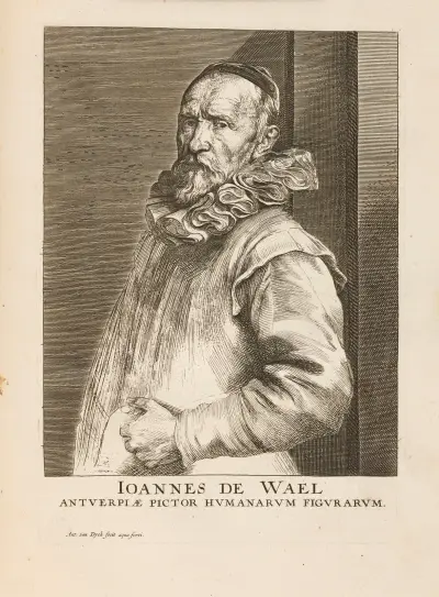 Jan Baptist de Wael, Anthony van Dyck