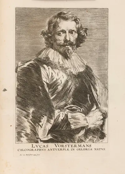 Lucas Vorsterman, Anthony van Dyck