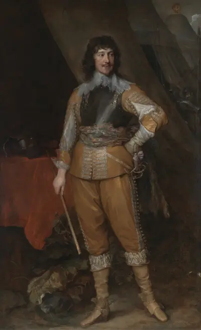 Mountjoy Blount, hrabě z Newportu, Anthony van Dyck