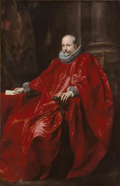 Portret Agostino Pallaviciniego, Anthony van Dyck