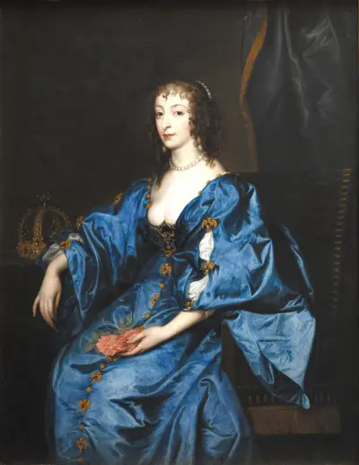 Królowa Henrietta Maria Angielska, Anthony van Dyck