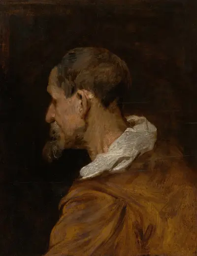 Study Head av Anthony van Dyck