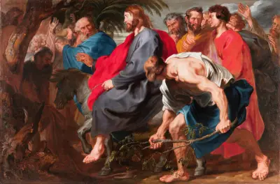 Wjazd Chrystusa do Jerozolimy, Anthony van Dyck