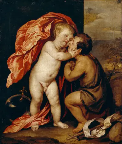 Dzieciątko Chrystus i Jan Chrzciciel, Anthony van Dyck
