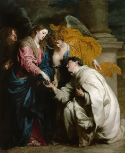 Wizja błogosławionego Hermanna Józefa, Anthony van Dyck