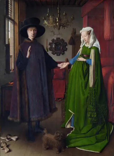 Arnolfinis bröllop av Jan van Eyck