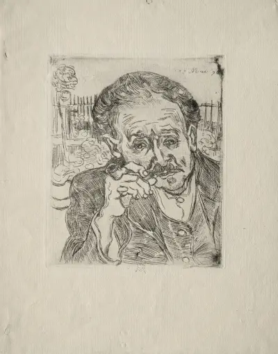 Doktor Gachet von Vincent van Gogh
