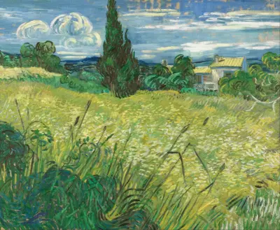 Green Field av Vincent van Gogh