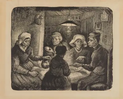 Les mangeurs de pommes de terre av Vincent van Gogh