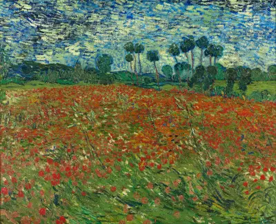 Poppy field av Vincent van Gogh