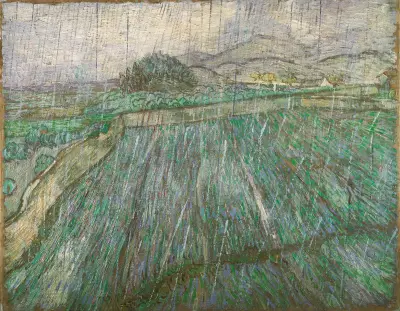 Rain av Vincent van Gogh