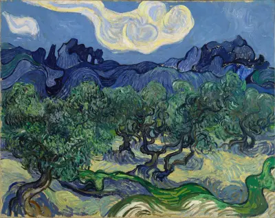 The Olive Trees av Vincent van Gogh