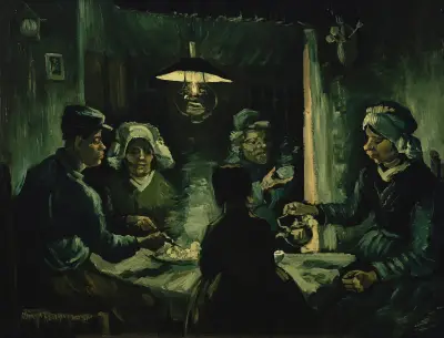 Potatisätarna av Vincent van Gogh