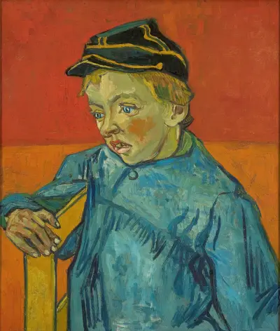The Schoolboy (Camille Roulin) av Vincent van Gogh