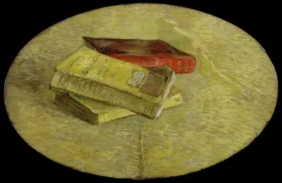 Three books av Vincent van Gogh