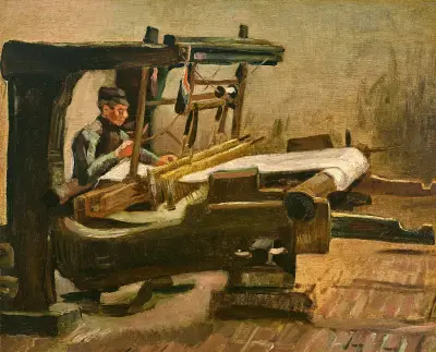 Weber, nach rechts gewandt von Vincent van Gogh